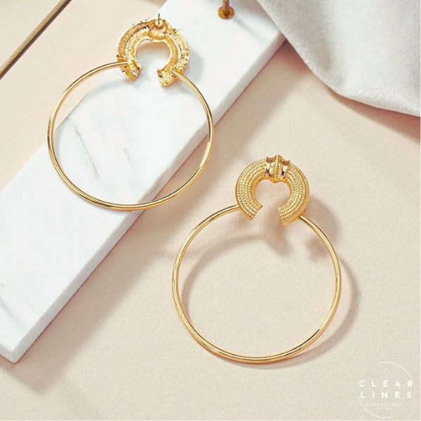 Halo Hoop Earrings