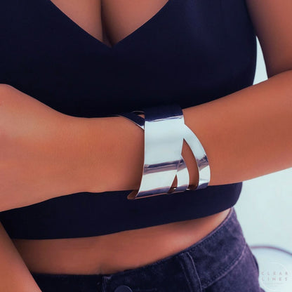 Sleek minimalist cuffs - Clearlinesjewelry