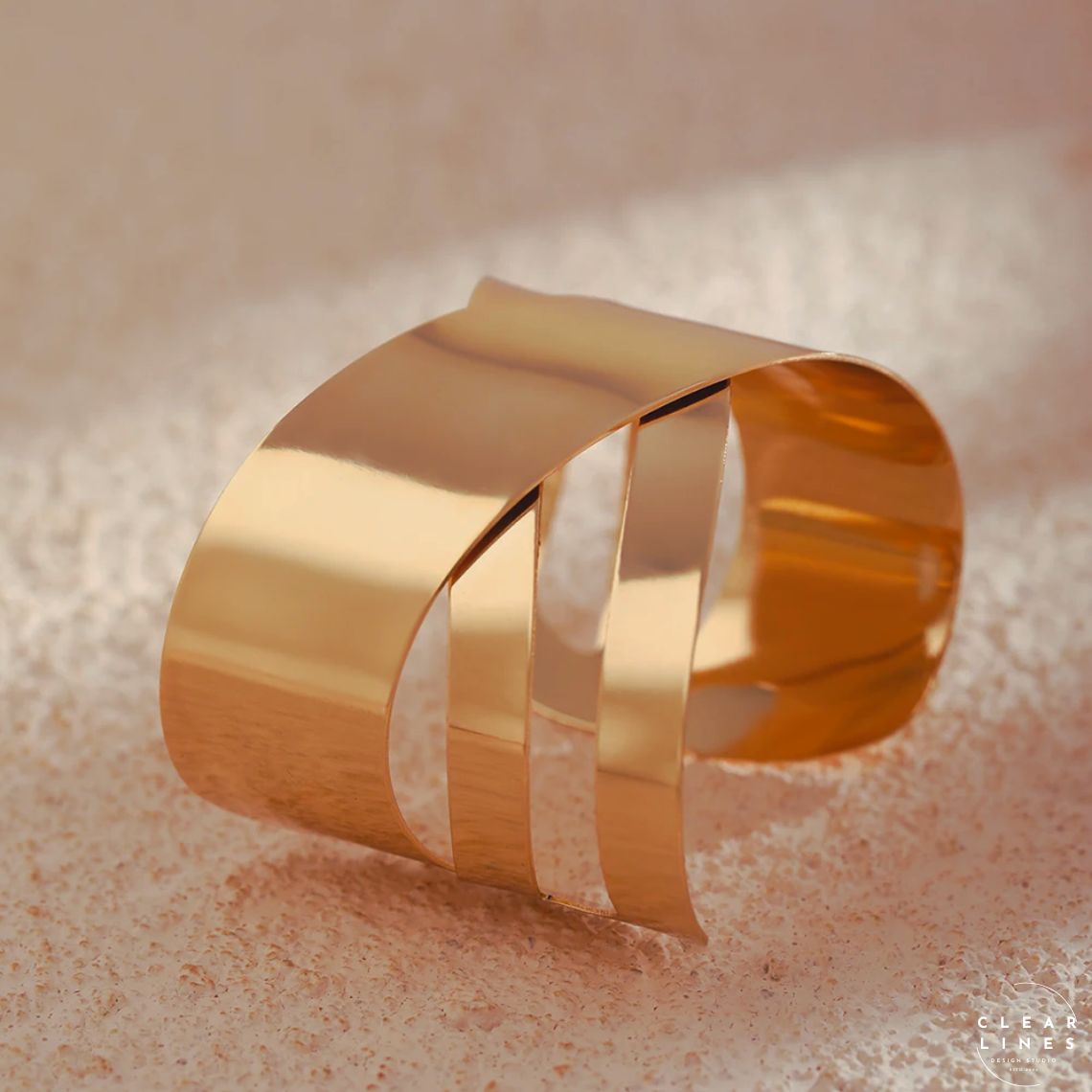 Sleek minimalist cuffs - Clearlinesjewelry